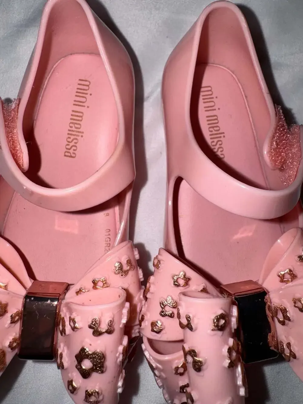 Mini Melissa Ultragirl Sweet Toddler Metallic Pink Us Size 05